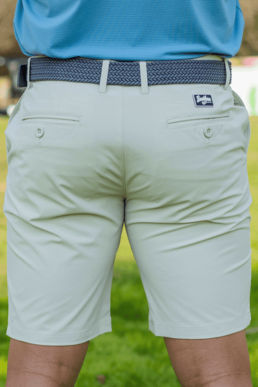 BooYaa Tour Fit men's golf shorts in Sand