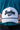 White Classic golf hat front with black raised BooYaa logo and black rope