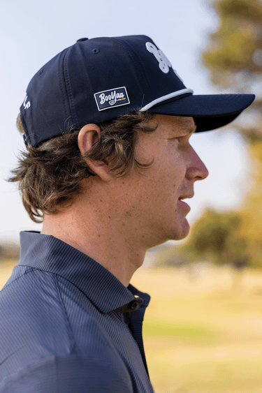 BooYaa Premium Golf Cap - THE OG (BLACK CLASSIC)
