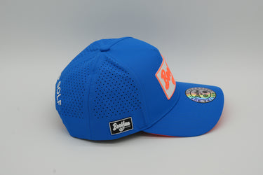BooYaa Lifestyle Hat - GATORS, blue and orange cap, rear three-quarter product view