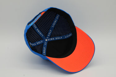 BooYaa Lifestyle Hat - GATORS, blue and orange cap, front three-quarter product view