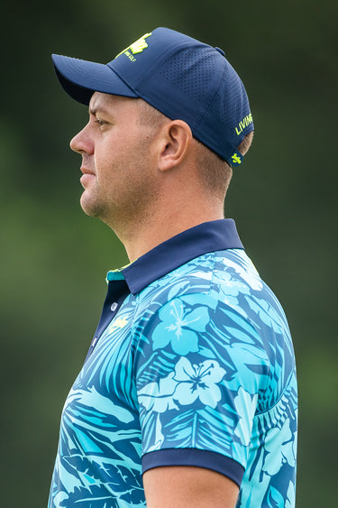 BooYaa Lifestyle Golf Cap - Navy Neon