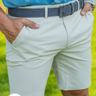 BooYaa Tour Fit men's golf shorts in Sand
